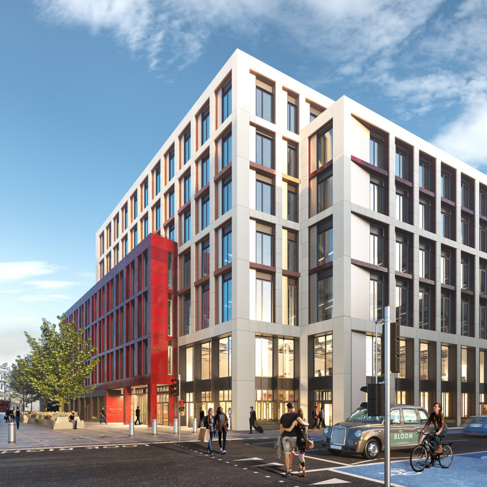 Bloom Clerkenwell Exterior View from Farringdon Road