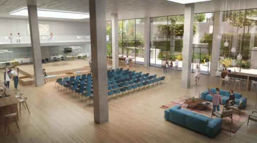 DSTRCT.Berlin biophilia auditorium